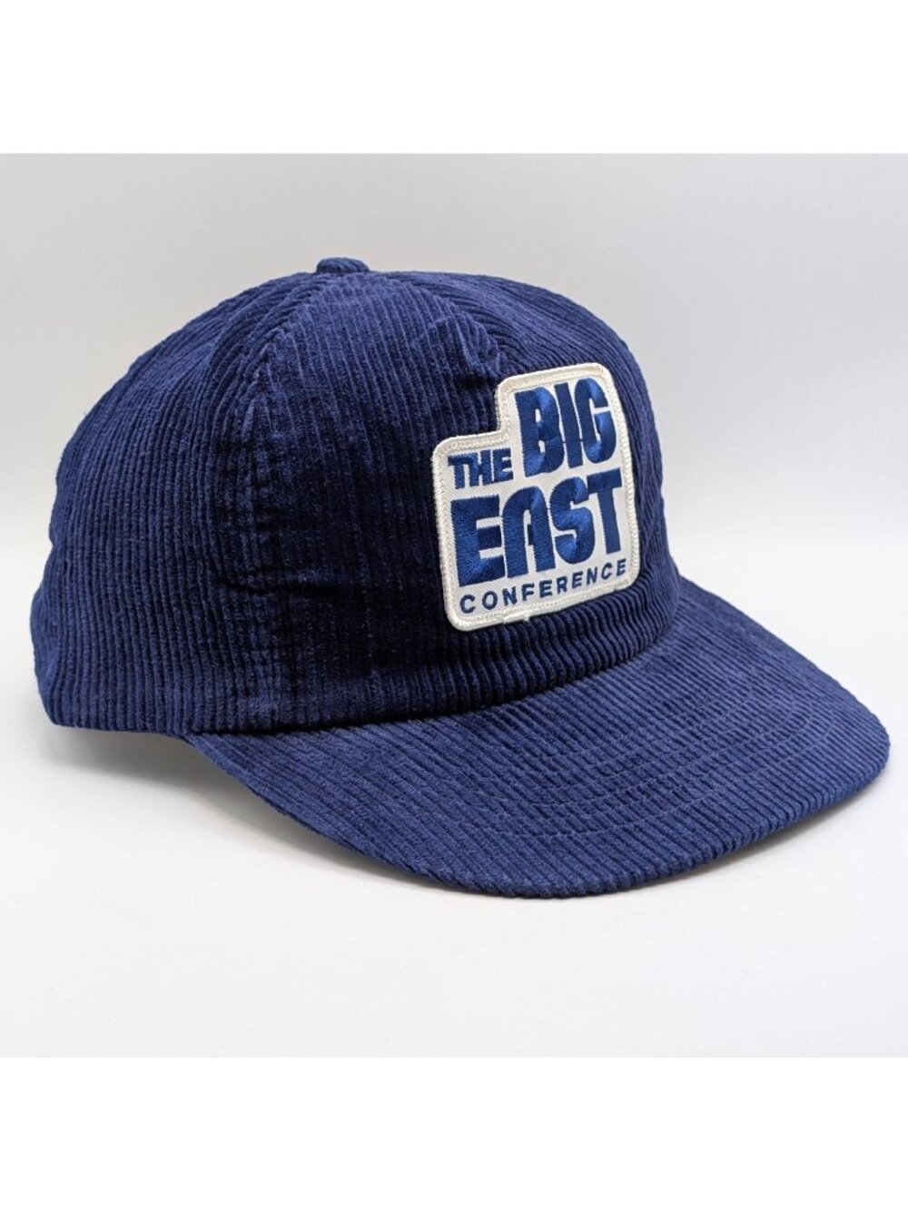 The Big East Conference Corduroy Vintage Snapback Hat Cap 80s College Sports